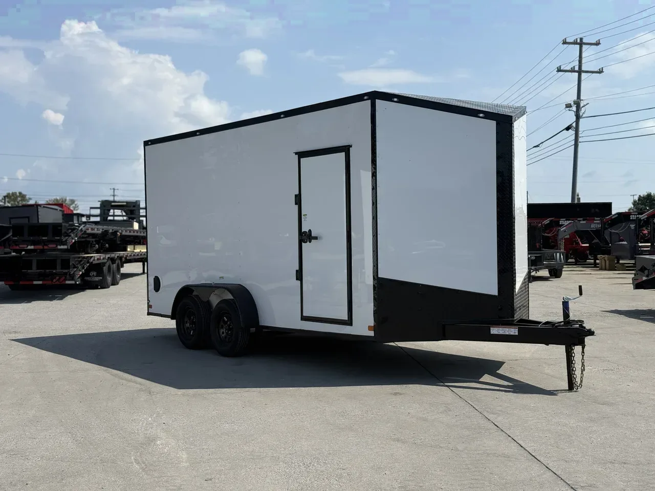 000726 - 2026 Seed Cargo 7'3" Interior 16' Enclosed Cargo Trailer