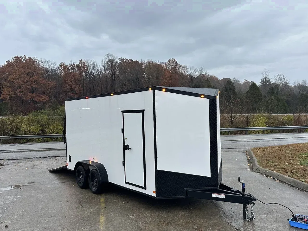000942 - 2026 Seed Cargo 7'3" Interior 16' Enclosed Cargo Trailer