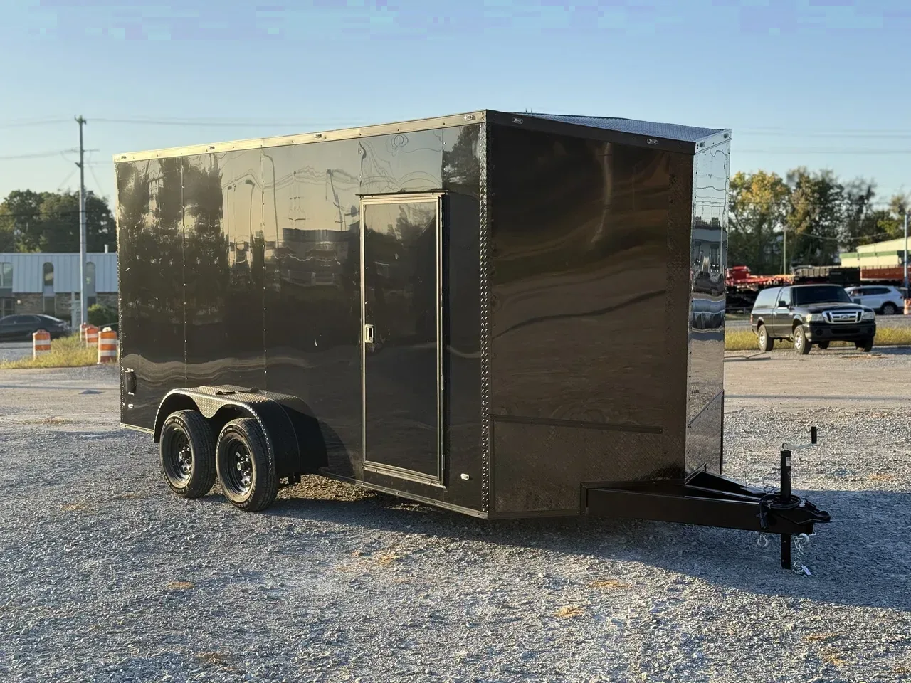 039052 - 2026 Steel Pines Cargo Black Label 7x16' Enclosed Cargo Trailer