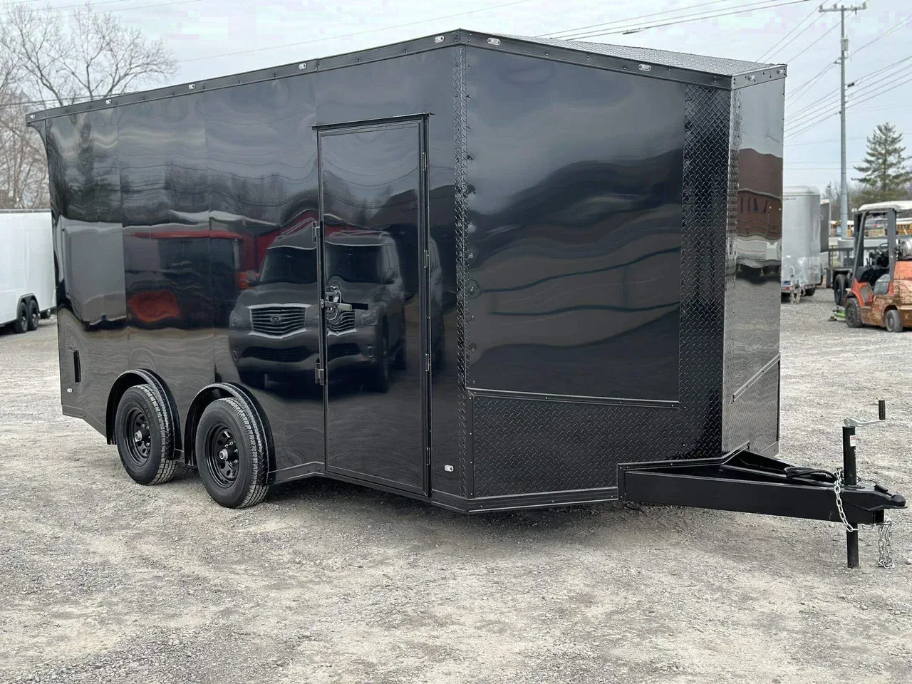 041308 - 2026 Steel Pines Cargo 8.5x16 Toy Hauler Cargo Trailer