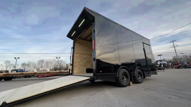 2025 High Country 8.5x16 Enclosed Trailer 7'6" - Black