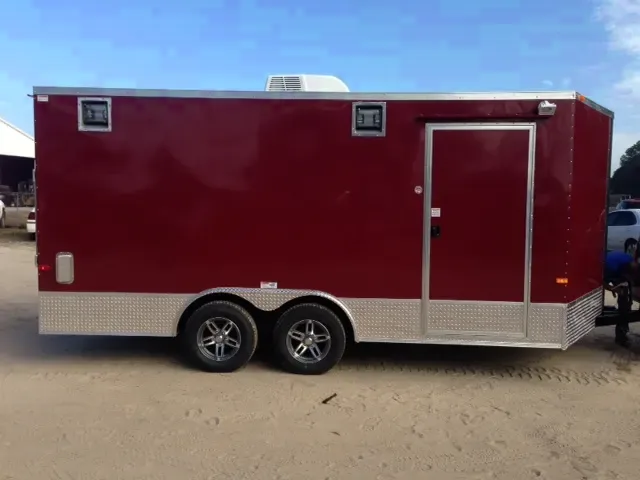 16ft V-nose with A/C, Electrical Package and Much More...