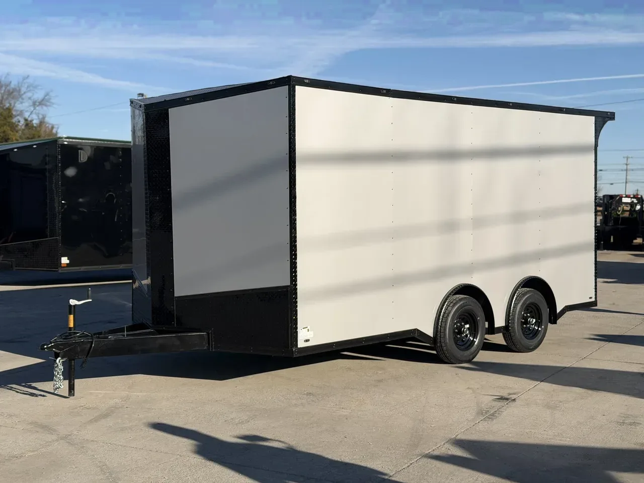 038379 - 2026 Steel Pines Cargo Black Label 8.5X16 Toy Hauler Cargo Trailer
