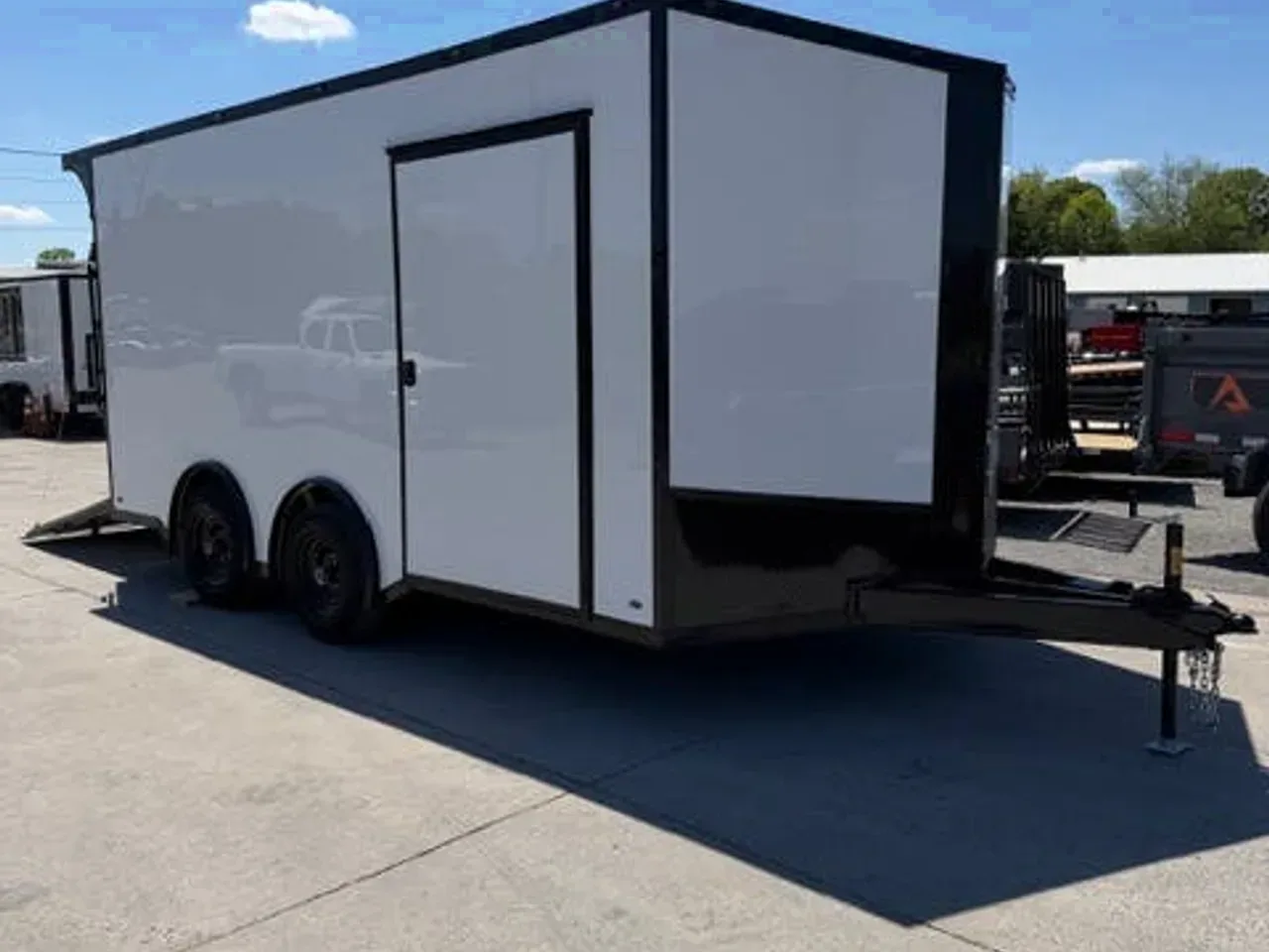 038508 - 2026 Steel Pines Cargo Black Label 8.5X16 Toy Hauler Cargo Trailer