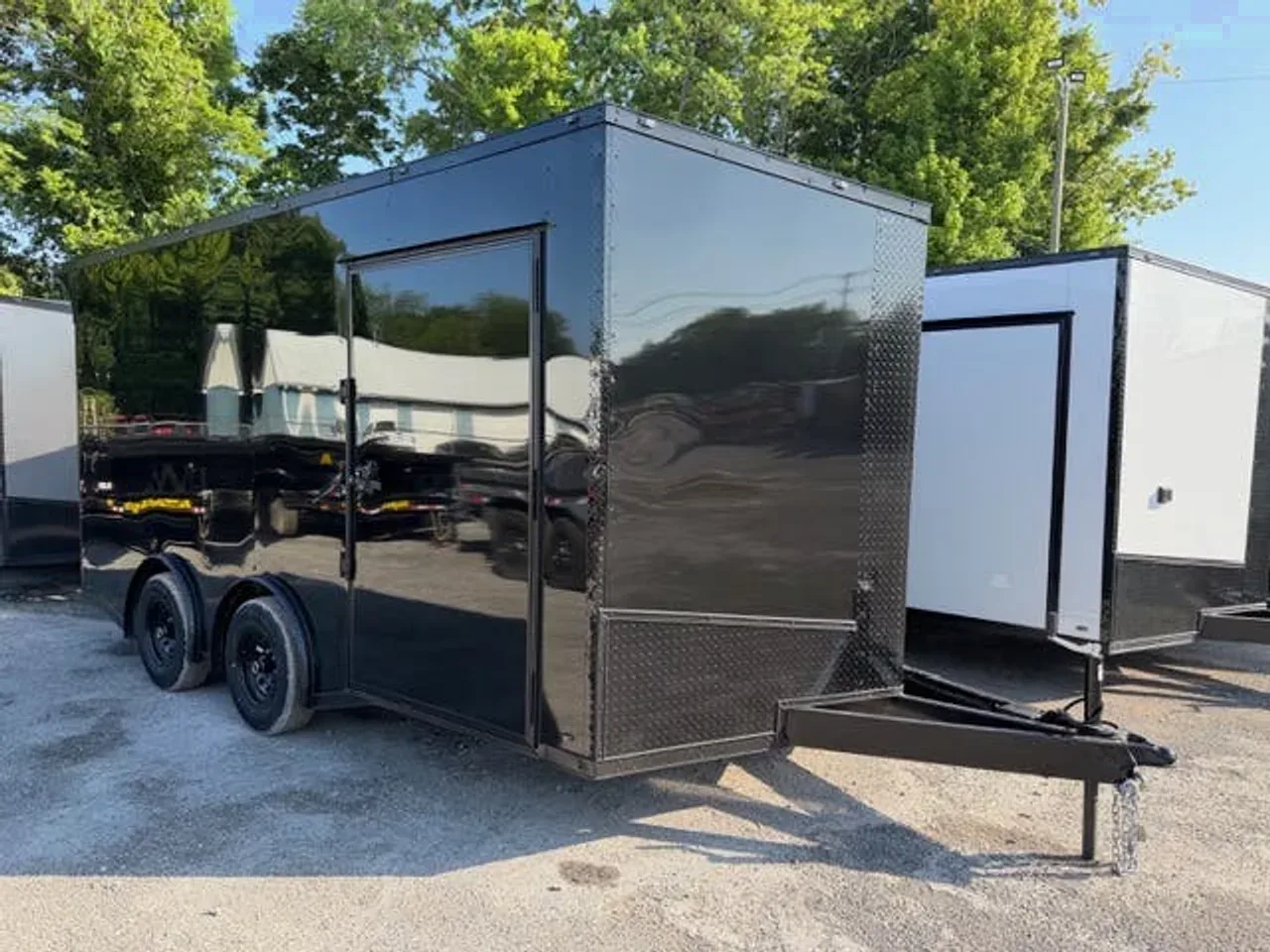 040537 - 2026 Steel Pines Cargo 8.5x16 TA3 BLACKOUT Cargo Trailer