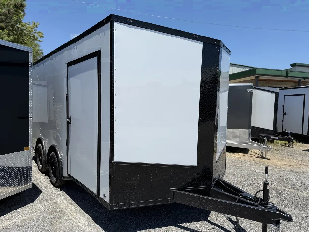 040533 - 2026 Steel Pines Cargo 8.5x16 TA3 BLACKOUT Cargo Trailer