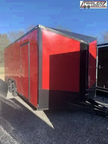Spacious 2025 Red Spartan 8.5x18 Tandem Axle Enclosed Cargo Trailer - Submit Your Best Offer!