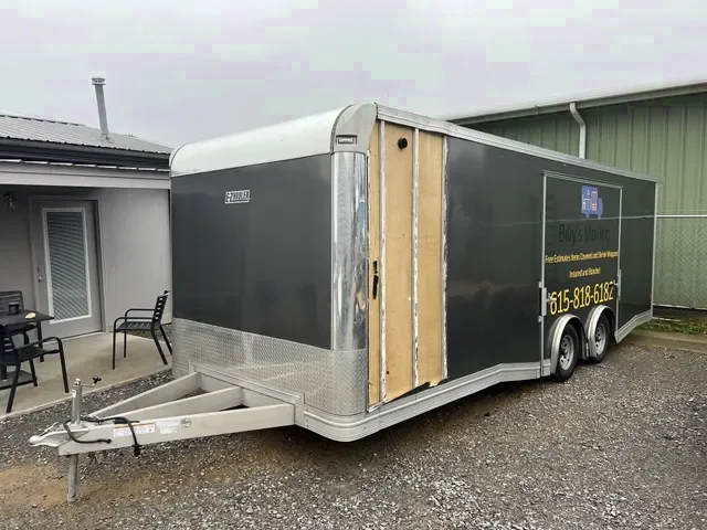 Used 8.5x24 Enclosed Show Car Trailer - Make an Offer!