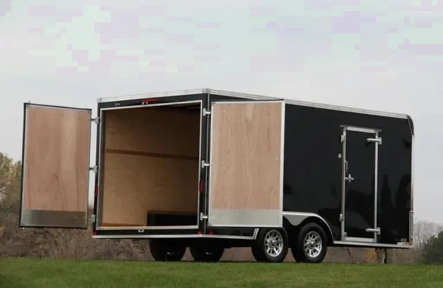 24FT CARGO TRAILER W/DOUBLE REAR DOORS