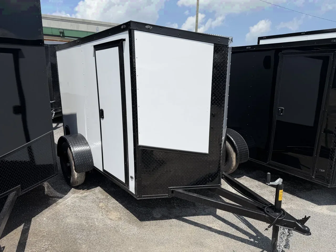 041296 - 2026 Steel Pines Cargo 5x8 Enclosed Trailer Cargo Trailer
