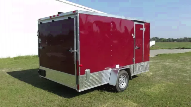 Brandywine Tandem 12FT Cargo Trailer  with Rear Ramp
