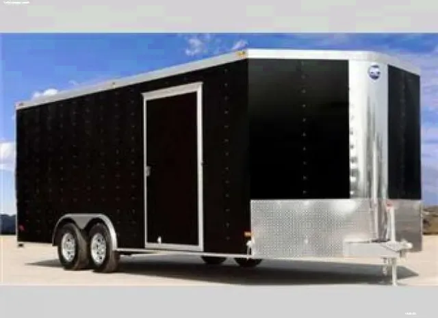 Black 20ft Cargo Trailer w/Ramp