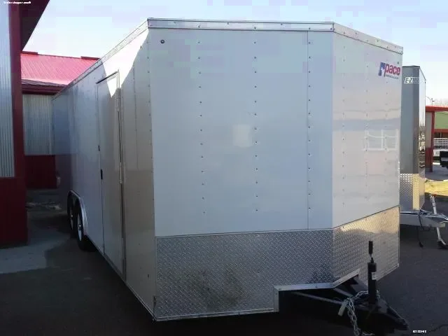 White Double Rear Doors 24ft