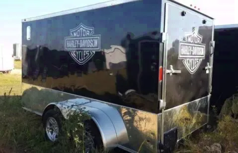 12FT BLACK HARLEY (EMBLEMS SOLD SEPARATELY)