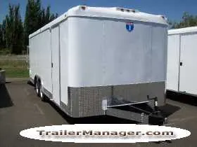 20ft  Cargo 10K WHITE With Ramp