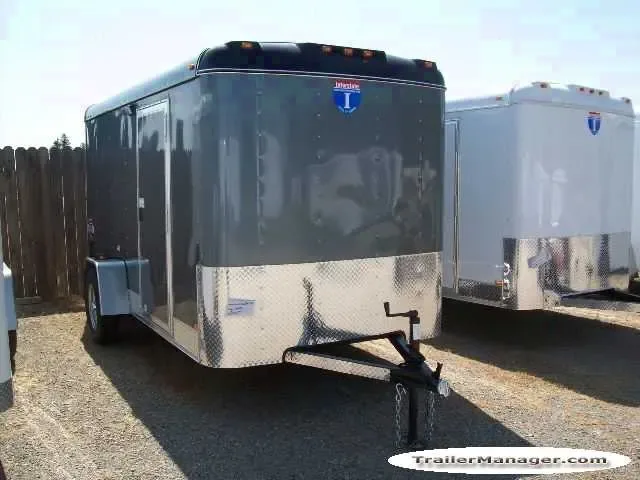 12ft Single Axle SILVER With Ramp