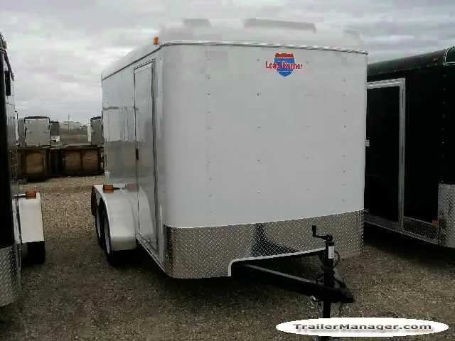 12ft Flat front with  7K WHITE With Ramp