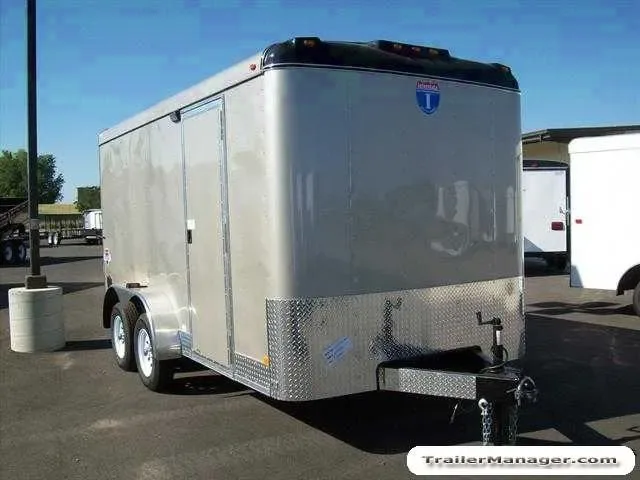 14ft Tandem Axle CHAMPAGNE With Ramp