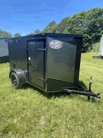 Compact 2025 5x8 Blackout Cargo Trailer - Your Offer Welcomed!
