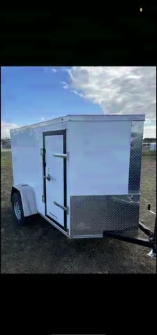 Make an Offer: 2025 Diamond Cargo 5x8 Enclosed Trailer