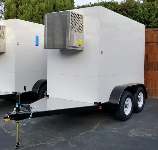 8FT Refrigerated Ice Transport Trailer