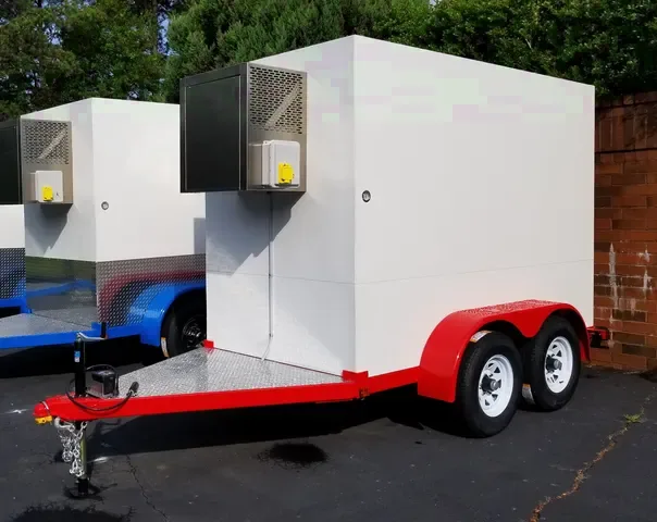 8FT Refrigerated Trailer Single Rear Door