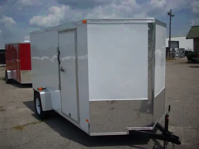 2026 WHITE 6X12 SA CARGO TRAILER