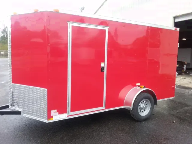 2026 Red 6 X 12 SA CARGO TRAILER