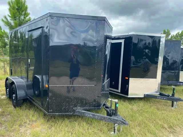 New 2025 Rock Solid Cargo 6x12 Tandem Axle Enclosed Trailer - Submit Your Offer!