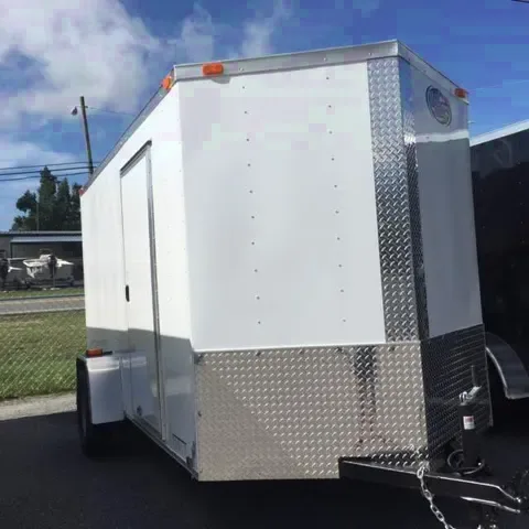 Make an Offer on this 2025 Diamond Cargo 6x12 SA Enclosed Cargo Trailer