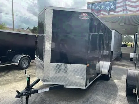 Make Offer: 2025 Rock Solid Cargo 6x12 Single Axle Enclosed Trailer