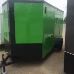 12ft - TA - V-Nose Cargo Green w/ Blackout Package