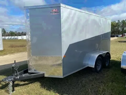 Opportunity: 2025 Rock Solid Cargo 6x12 Enclosed Trailer (Silver)