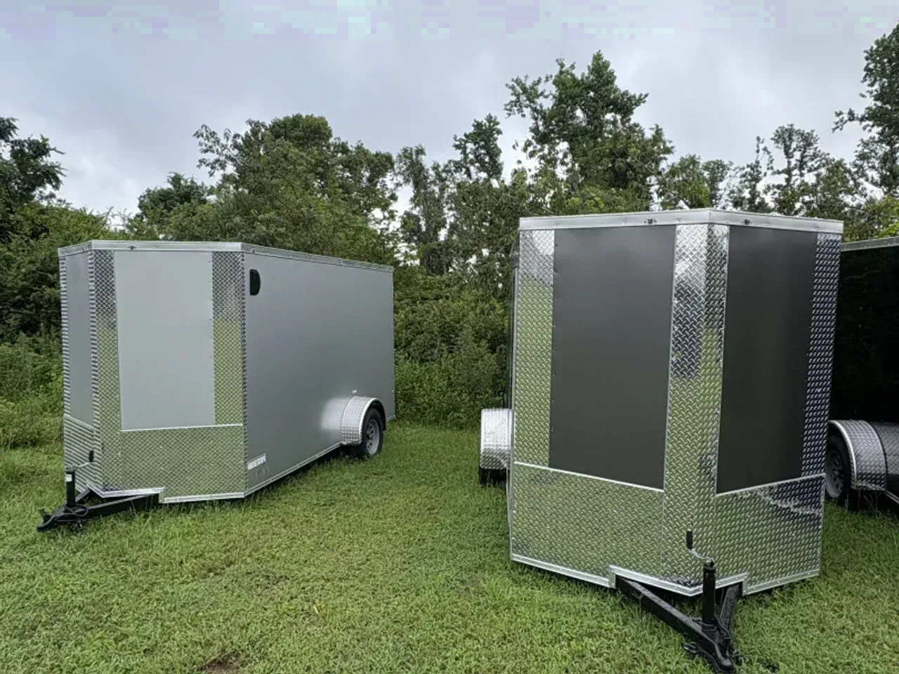 2026 J&C Trailers 6x12SA 6'6" .080 PolyCor Cargo / Enclosed Trailer