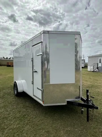 2025 Titanium 6x12SA .080 Polycor Cargo / Enclosed Trailer – Make Offer