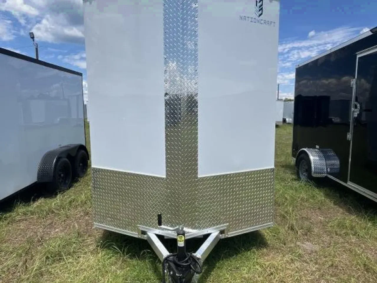 2026 NationCraft Trailers 6x12SA ALUMINUM FRAME / PolyCor / SCREWLESS / 7' int height Cargo / Enclosed Trailer