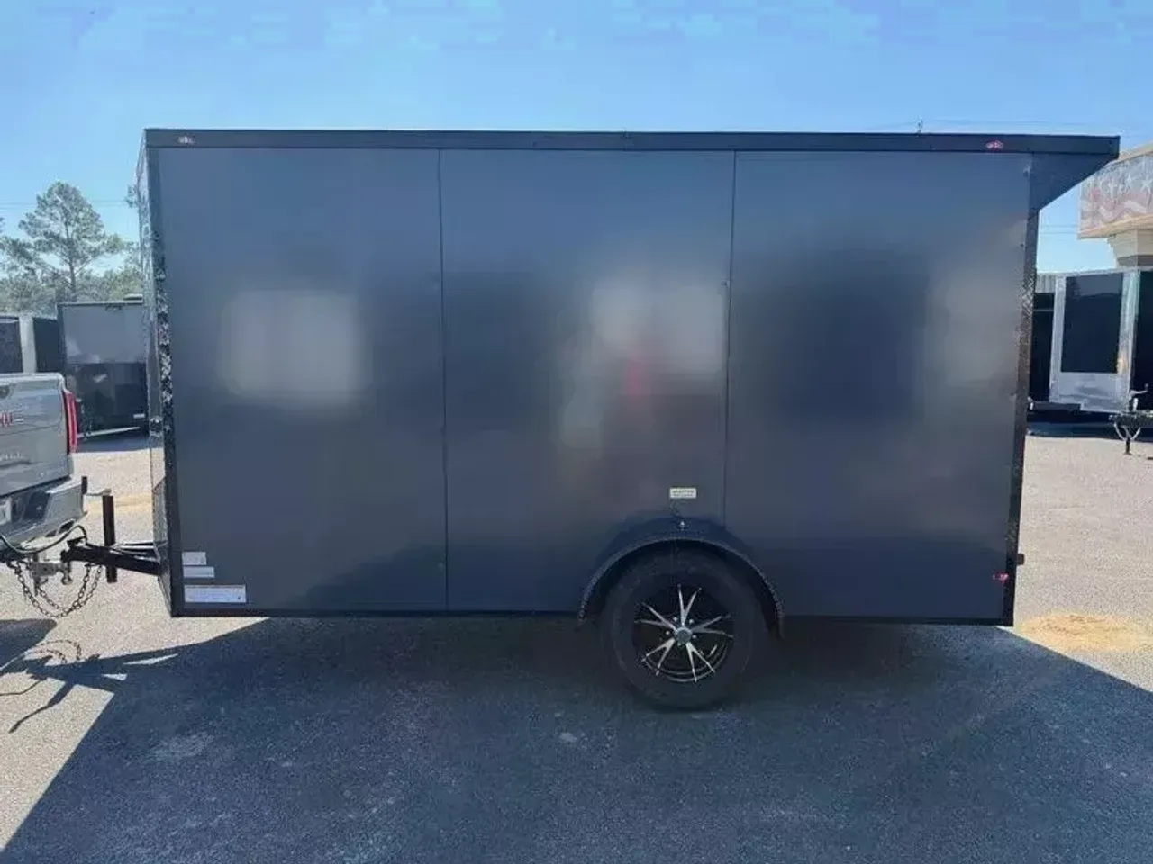 2026 Deep South 6 X 12 SA Enclosed Cargo Trailer | Spoiler, Polycore, 6'6" Interior, Alloy Wheels