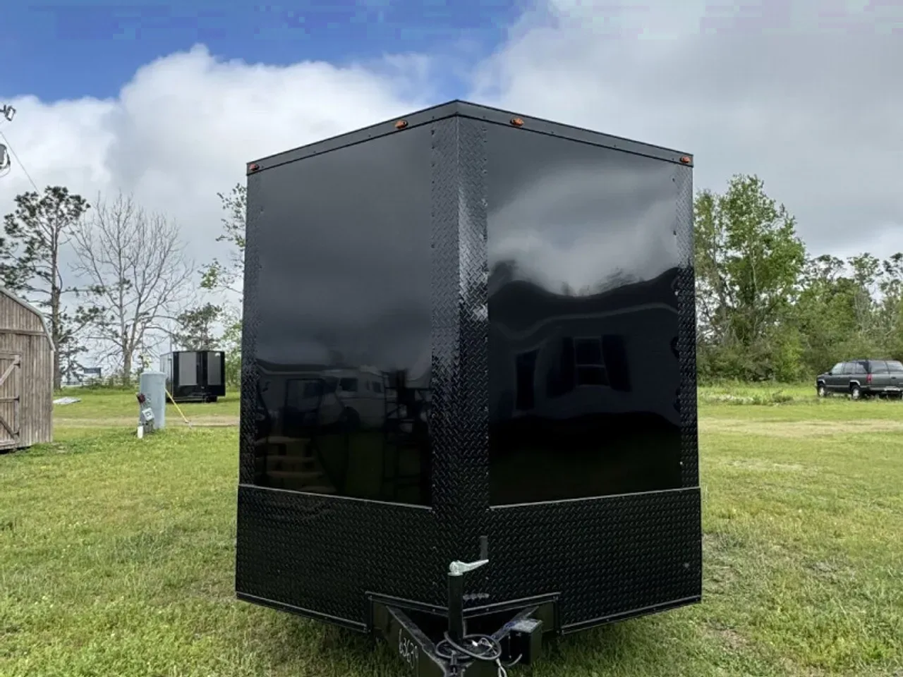 2025 South Georgia Cargo Trailers 85x28TA3 7'6" Tall All BLACKOUT Cargo / Enclosed Trailer