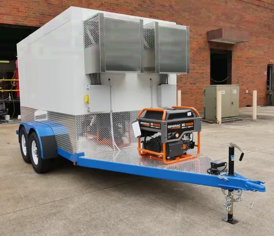 Steel Construction 12FT Refrigerated Trailer
