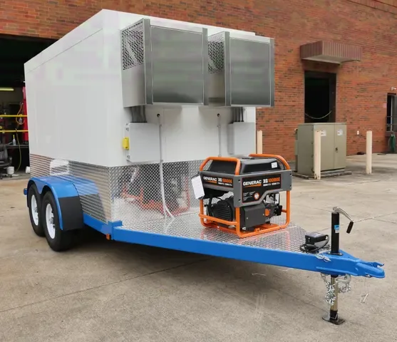 Double Rear Door Refrigerated Trailer 12FT