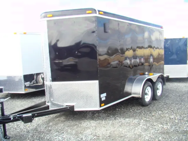 12FT TA CARGO TRAILER W/ELECTRIC BRAKES