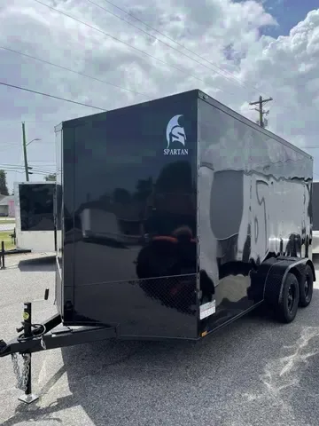 2025 Spartan Cargo 7x14 Blackout Enclosed Trailer - Make Offer
