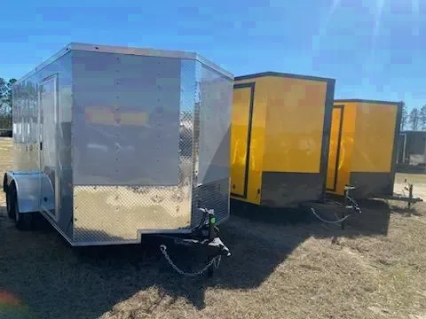 2025 Rock Solid Cargo 7 x 14 Tandem Axle Enclosed Trailer - Douglas, GA