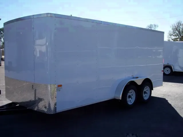 14FT CARGO TRAILER W/ NO SIDE DOOR