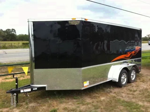 14ft Cargo Trailer w/Finished Interior