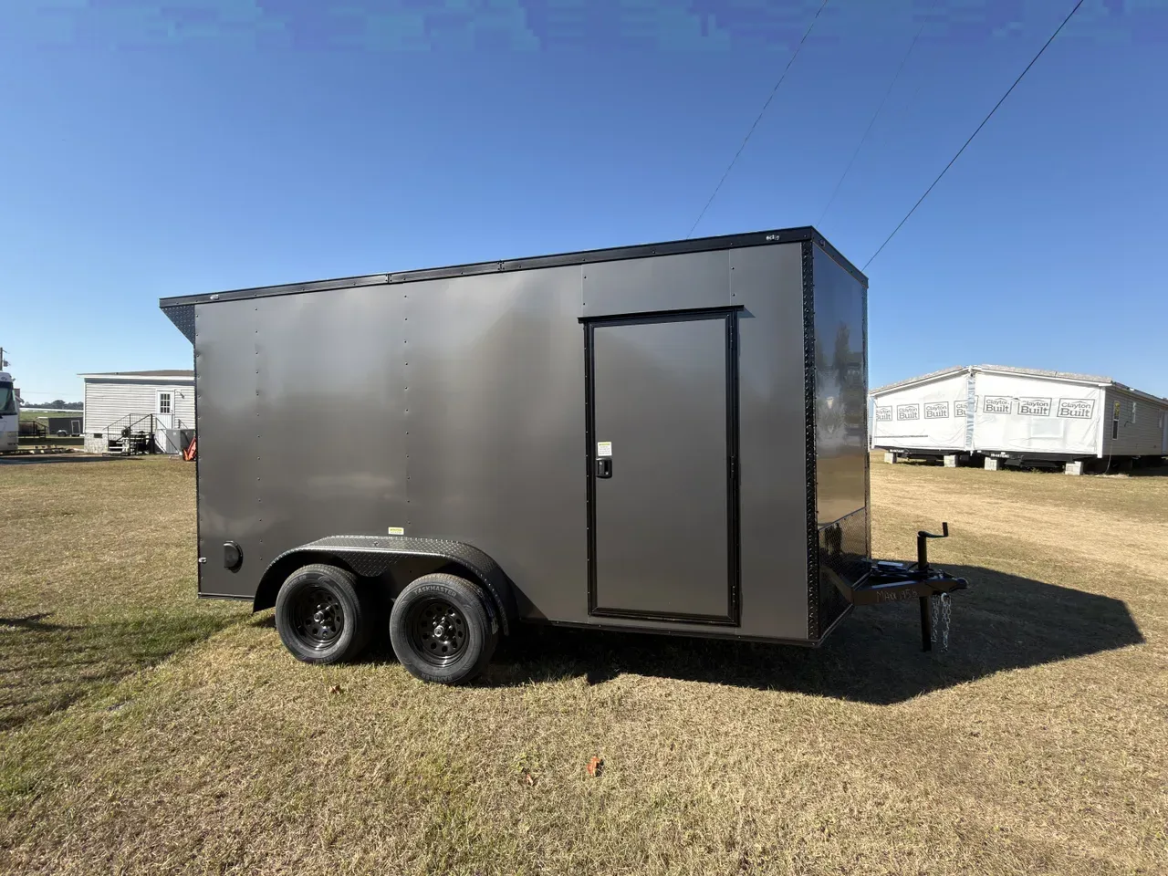 2026 Cargo United 7x14TA 7' Tall .080 PolyCor Blackout Package Rear Wing Spoiler Cargo / Enclosed Trailer