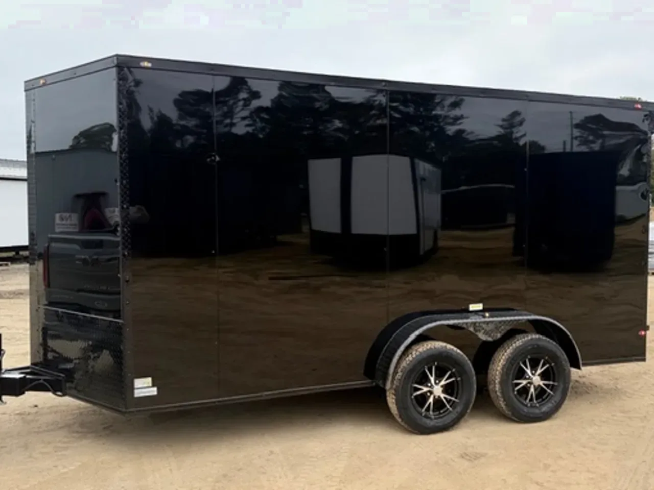 2026 Deep South 7 x 14 TA Enclosed Cargo Trailer | pOLYCORE | sPOILER | aLLO