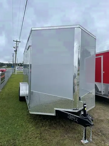 New 2025 Spartan Cargo 7x16TA Silver Enclosed Trailer – Make Your Offer!