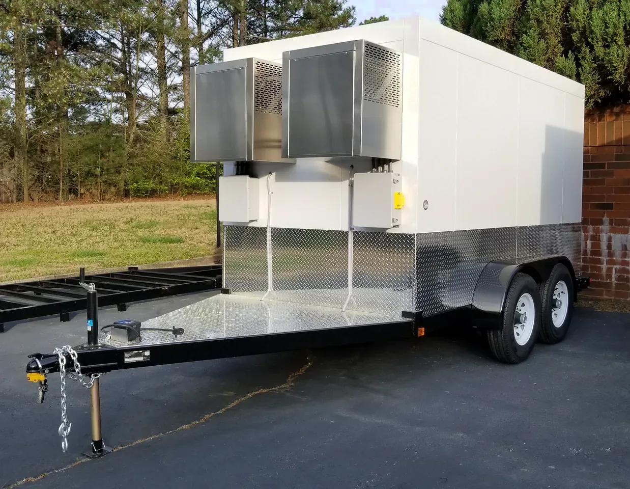 Dual Refrigeration 16ft  Refrigerated Trailer