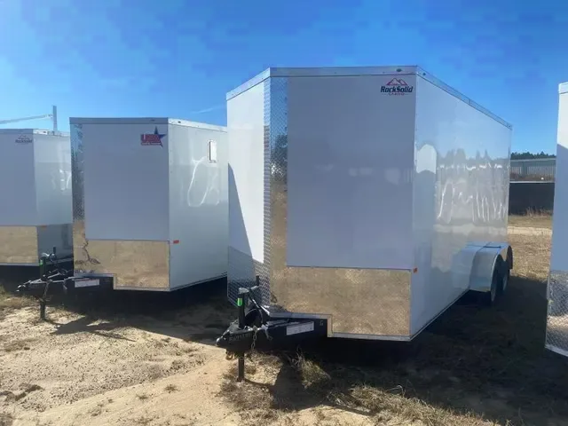 2025 Rock Solid Cargo 7x16 Tandem Axle Enclosed Trailer